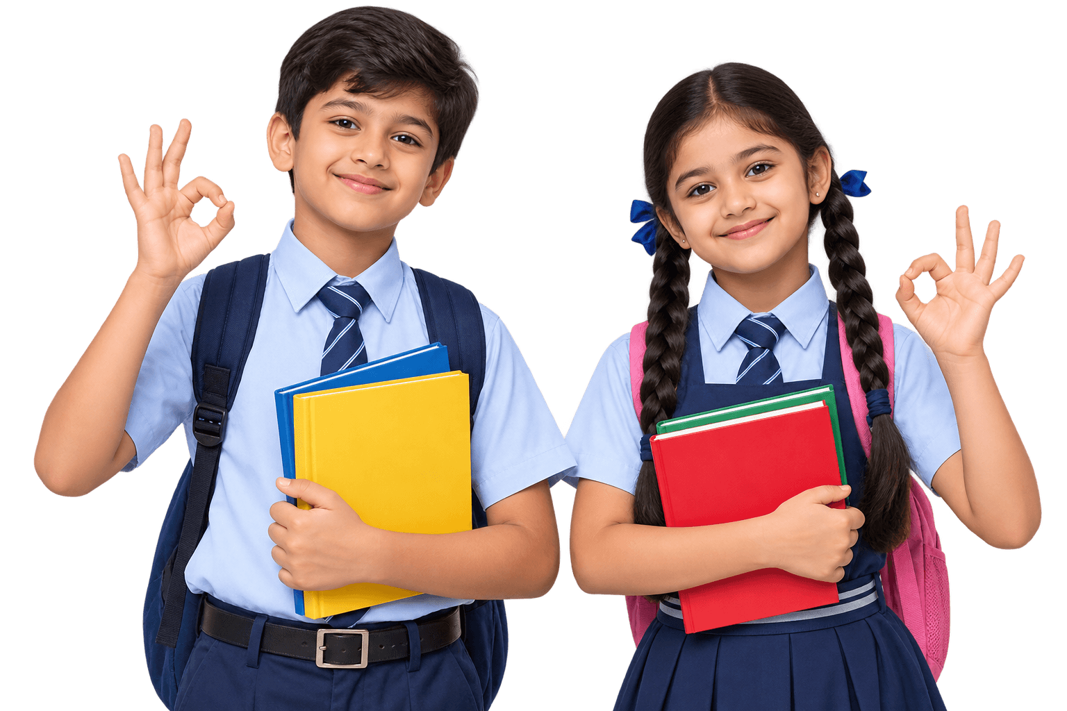Primary School students at Clara Global School, B T Kawade Road
