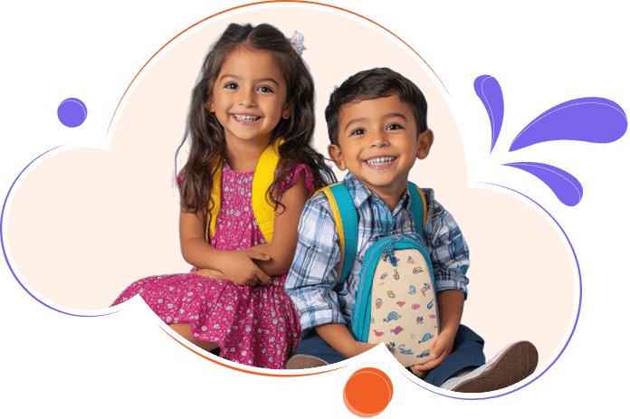 Junior KG students at Clara Global School
